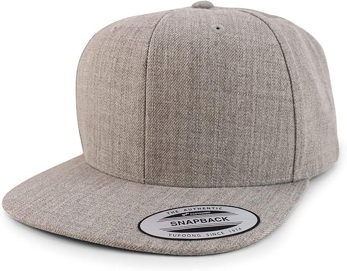 Armycrew Flexfit Oversize XXL Structured Blank Flatbill Snapback Cap
