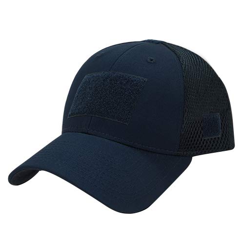 Low Crown Air Mesh Tactical Cap with Loop Patch