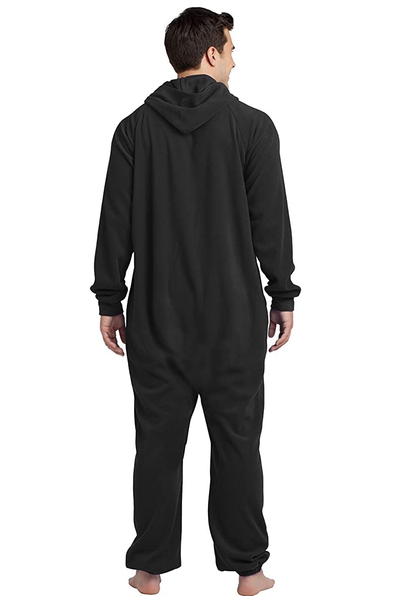 Armycrew Unisex Soft Fleece Hooded Cozy Lounger with Side Pockets