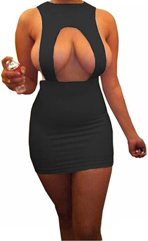 Women's Elegant Bandage Sexy Night Club Mini Dresses