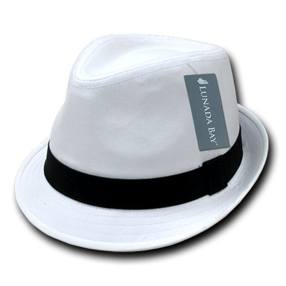 Lightweight Fashionable Poly Woven Classic Fedora Hat