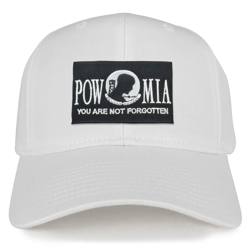 Armycrew POW MIA Not Forgotten Patch Structured Baseball Cap
