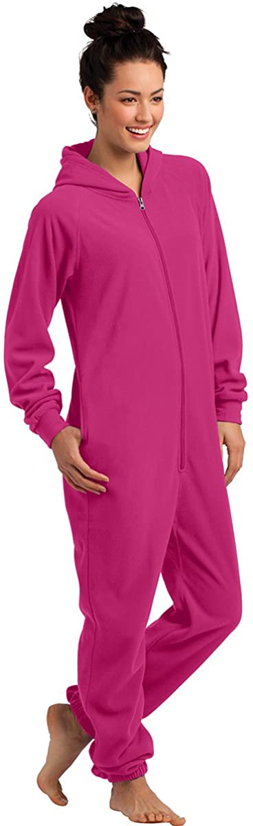 Armycrew Unisex Soft Fleece Hooded Cozy Lounger with Side Pockets