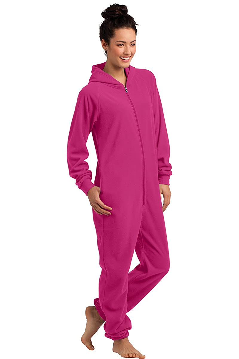 Armycrew Unisex Soft Fleece Hooded Cozy Lounger with Side Pockets
