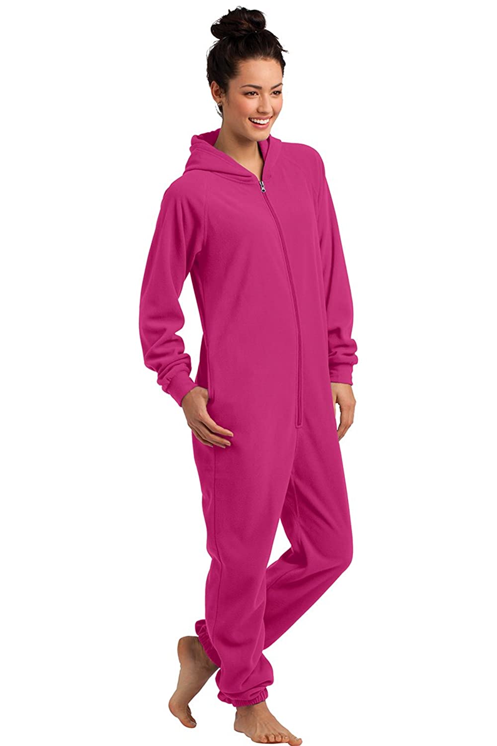 Armycrew Unisex Soft Fleece Hooded Cozy Lounger with Side Pockets