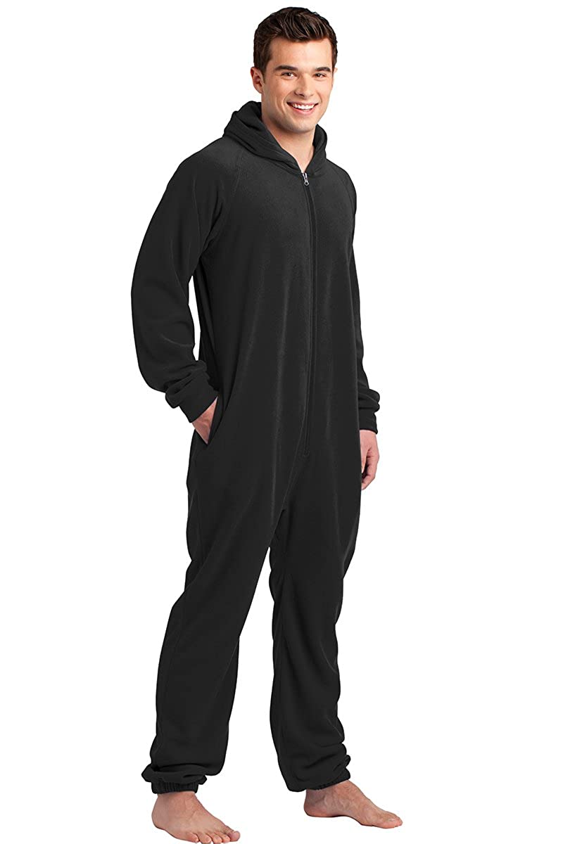 Armycrew Unisex Soft Fleece Hooded Cozy Lounger with Side Pockets