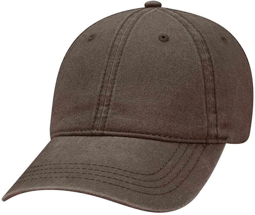 Armycrew Low Profile Unstructured Pigment Dyed Washed Basic Cotton Cap