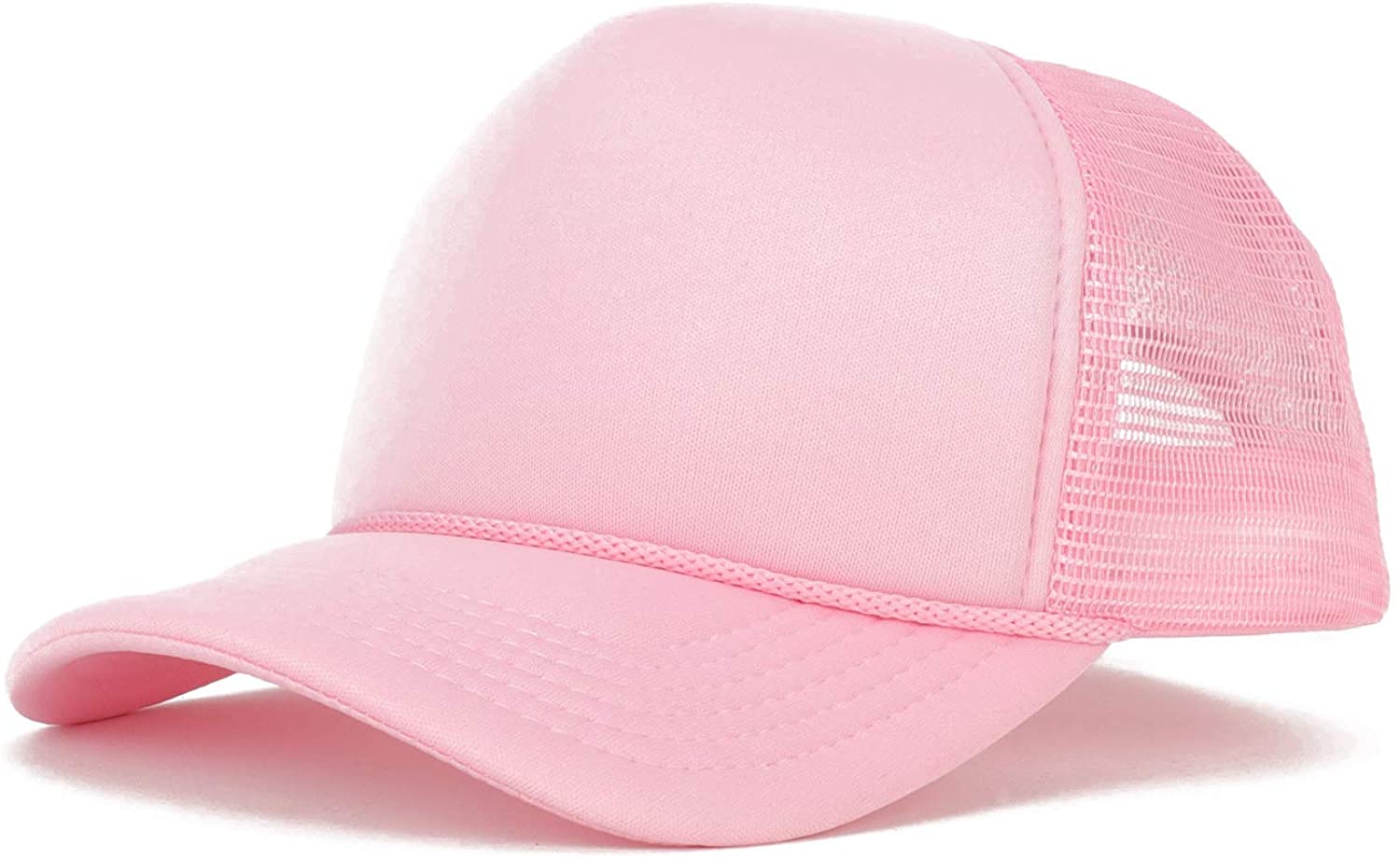 Armycrew Kid's Youth Size 5 Panel Structured Foam Mesh Trucker Cap