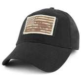 Armycrew USA Desert Digital Flag Tactical Patch Cotton Adjustable Baseball Cap