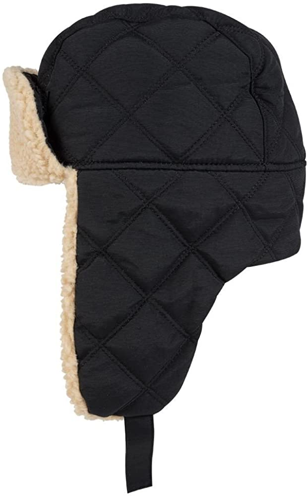 Armycrew 3 Panel Warm Quilted Winter Trapper Hat