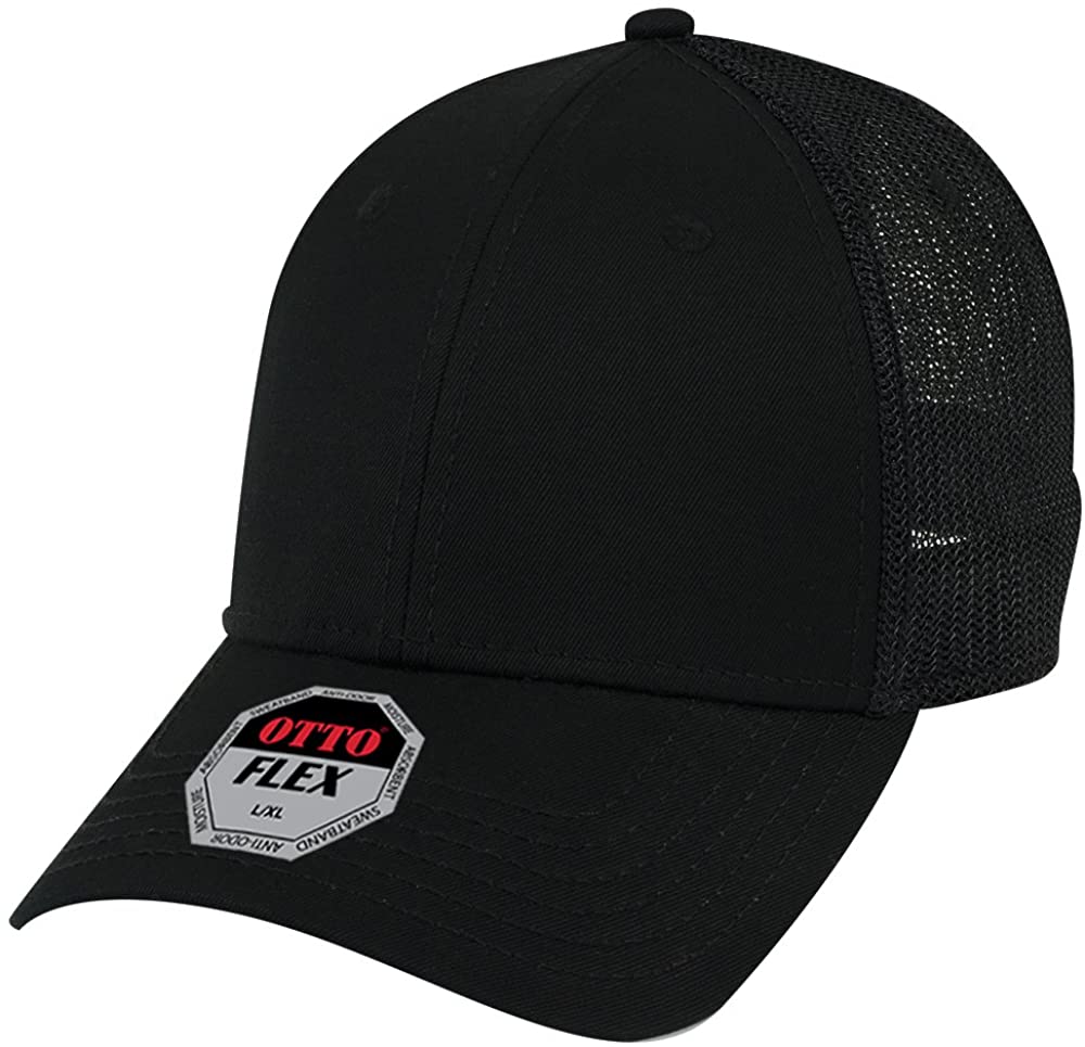 Armycrew Low Profile Flex Fitting Mesh Back Trucker Cap