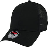 Armycrew Low Profile Flex Fitting Mesh Back Trucker Cap