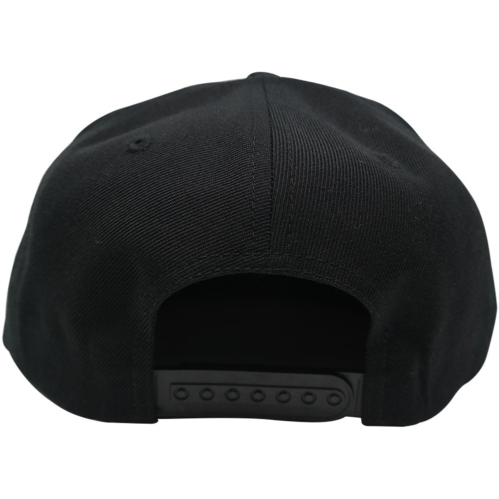 Flexfit Original Premium Classic Snapback with NASA Meatball Logo Patch - Black