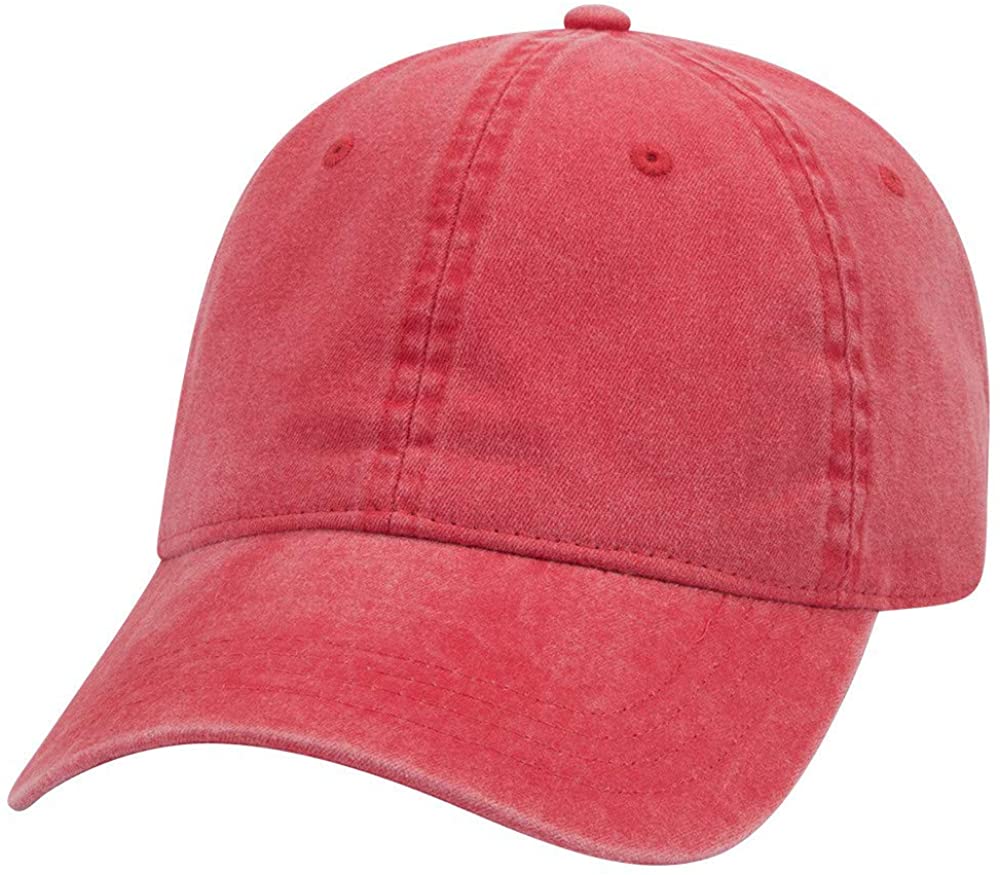 Armycrew Low Profile Unstructured Pigment Dyed Washed Basic Cotton Cap