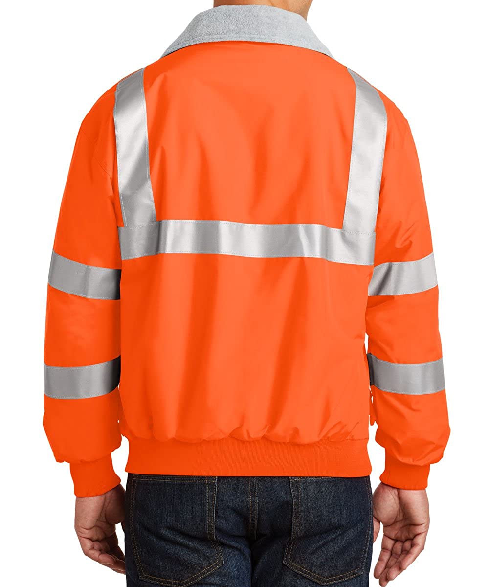 Enhanced High Visibility Water Resistant Fleece Challenger Safety Jacket