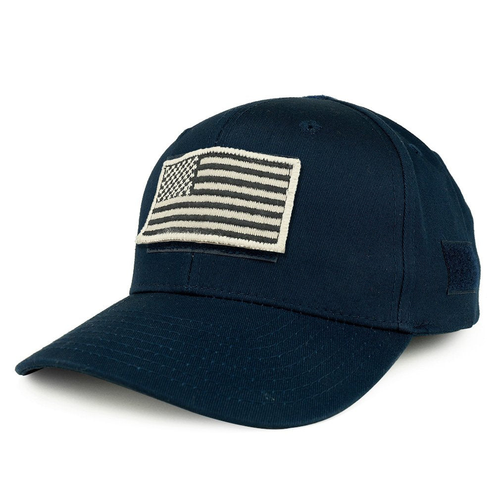 Armycrew USA Stone Flag Tactical Patch Structured Baseball Cap