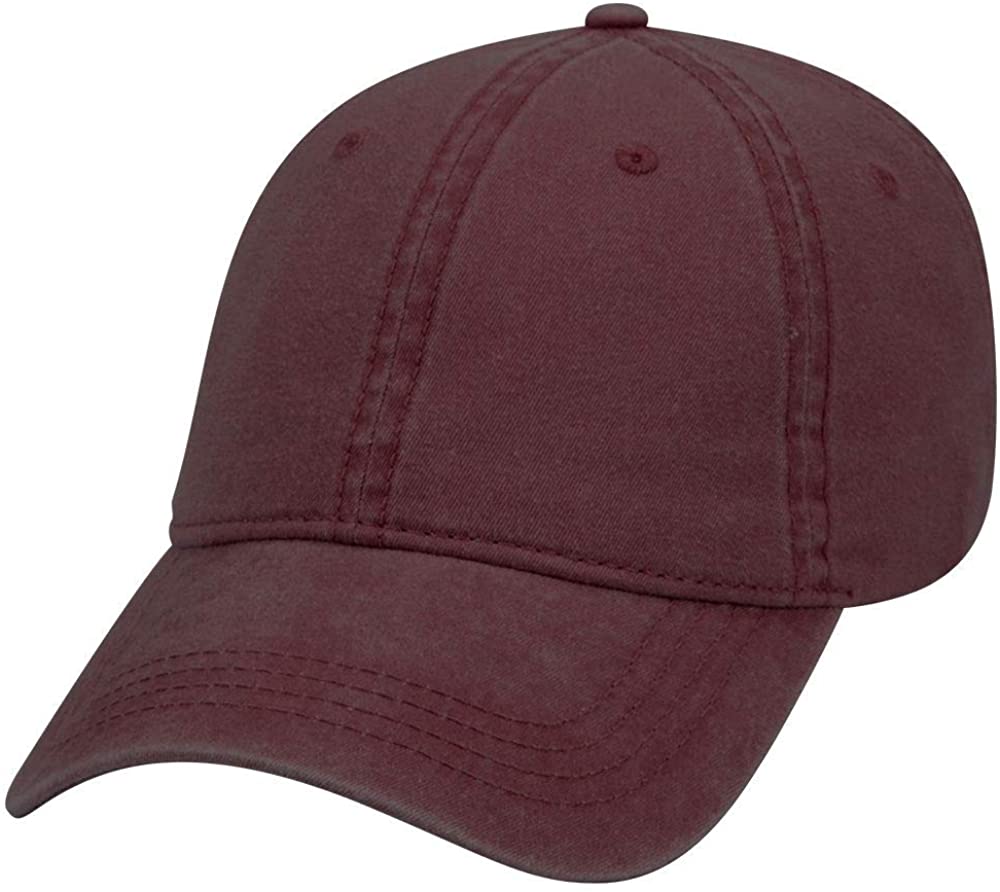 Armycrew Low Profile Unstructured Pigment Dyed Washed Basic Cotton Cap