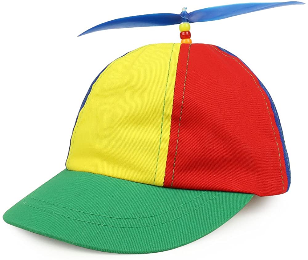 Armycrew Cotton Child's Multi-Color Propeller Helicopter Unstructured Baseball Cap