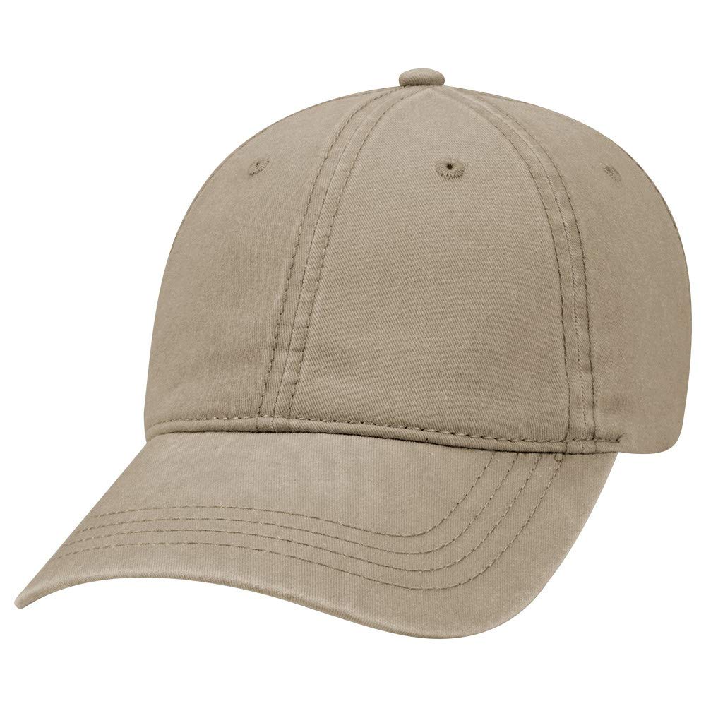 Armycrew Low Profile Unstructured Pigment Dyed Washed Basic Cotton Cap