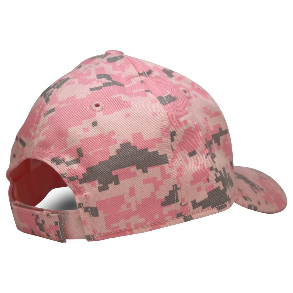 Low Profile US American Flag Patch Camo Cap - PKD - Thin Blue