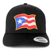 Armycrew Puerto Rico Waving Flag Patch Mesh Trucker Cap