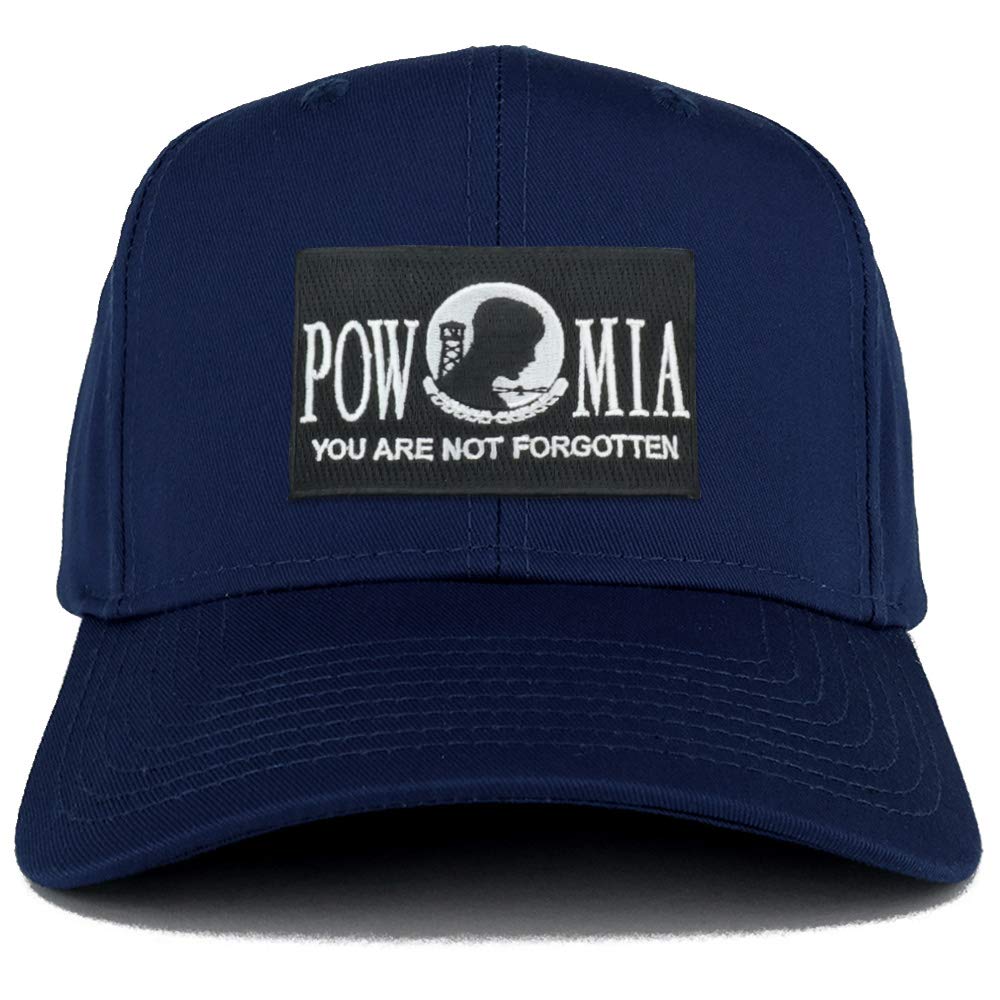 Armycrew POW MIA Not Forgotten Patch Structured Baseball Cap