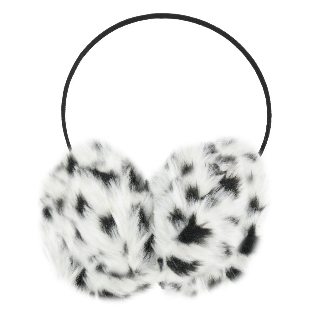 Winter Faux Fur 4 inch Diameter Soft Ear Muff