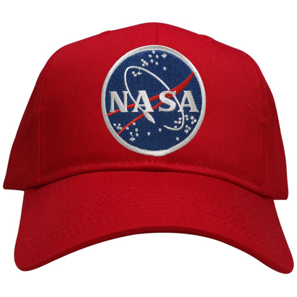 NASA Space Meatball Embroidered Iron On Logo Patch Snapback Cap