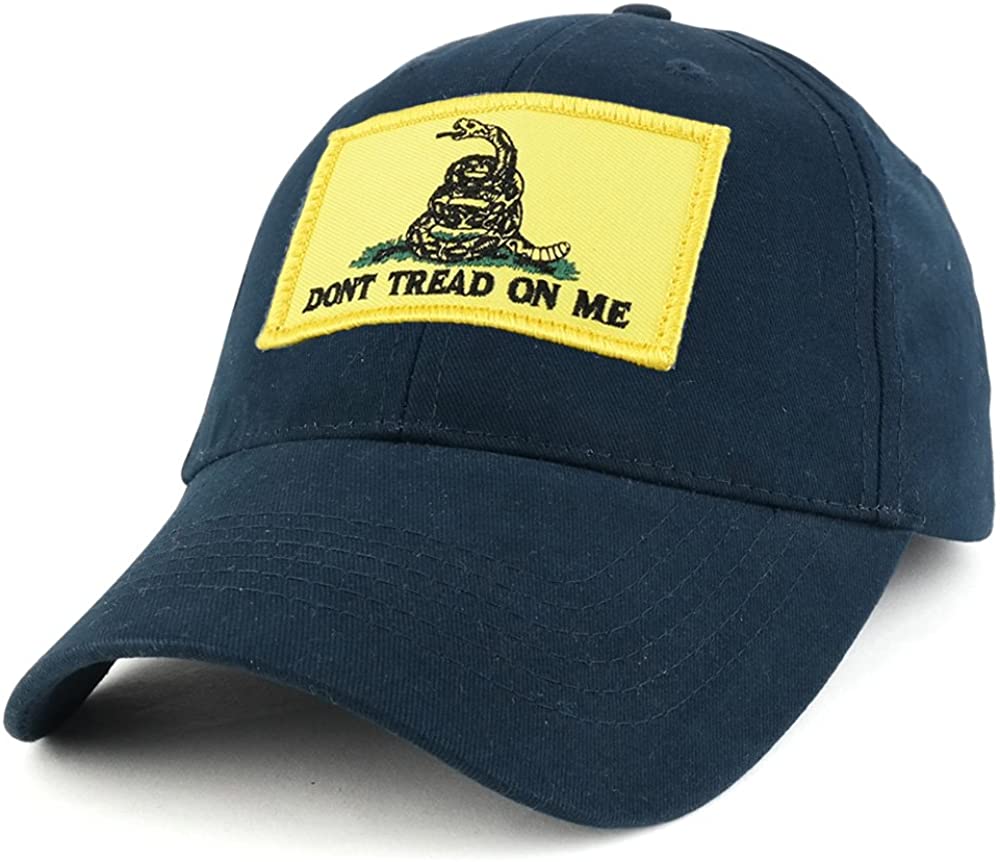 Dont Tread on Me, Gadsden Snake Embroidered Tactical Patch with Adjustable Operator Cap