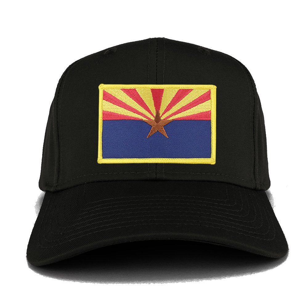 Arizona Home State Flag Embroidered Iron on Patch Adjustable Baseball Cap