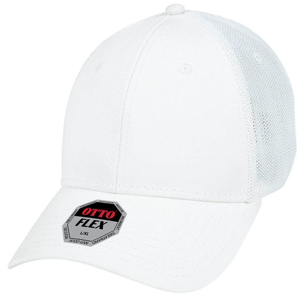 Armycrew Low Profile Flex Fitting Mesh Back Trucker Cap