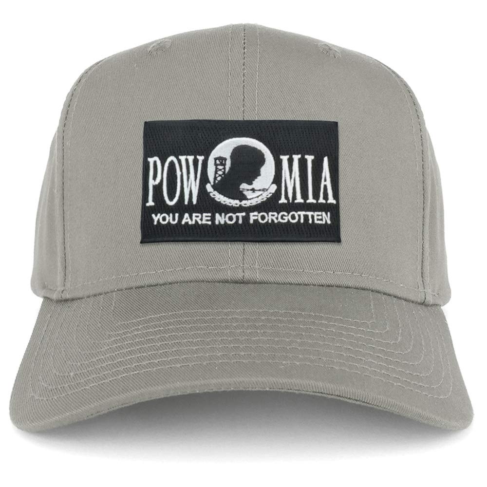 Armycrew POW MIA Not Forgotten Patch Structured Baseball Cap