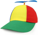 Armycrew Cotton Adult Multi-Color Propeller Helicopter Unstructured Baseball Cap