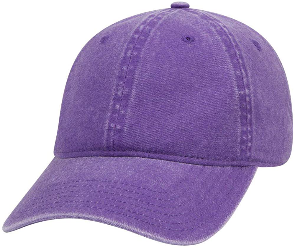 Armycrew Low Profile Unstructured Pigment Dyed Washed Basic Cotton Cap