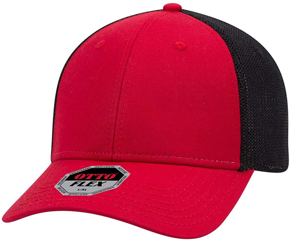 Armycrew Low Profile Flex Fitting Mesh Back Trucker Cap