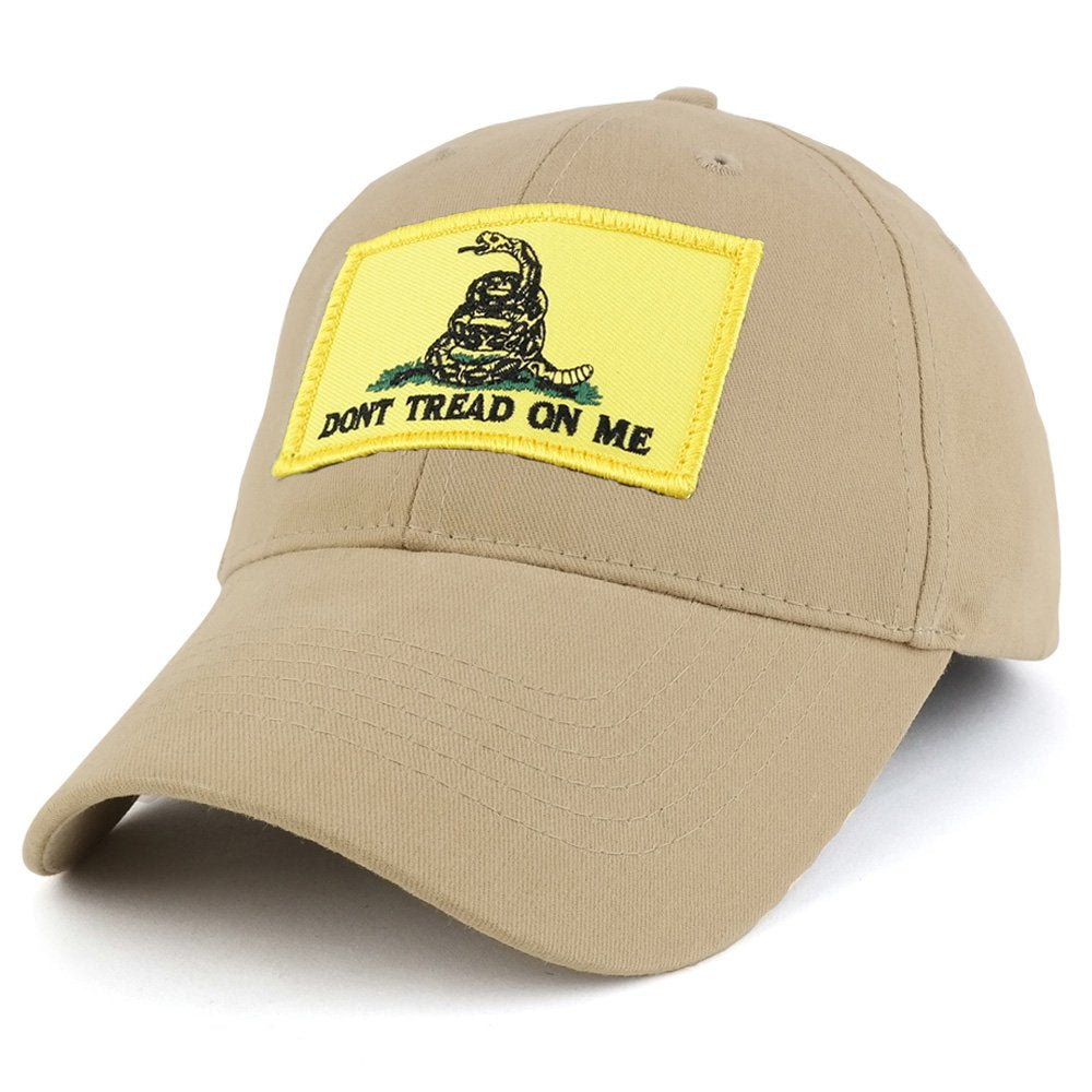 Dont Tread on Me, Gadsden Snake Embroidered Tactical Patch with Adjustable Operator Cap