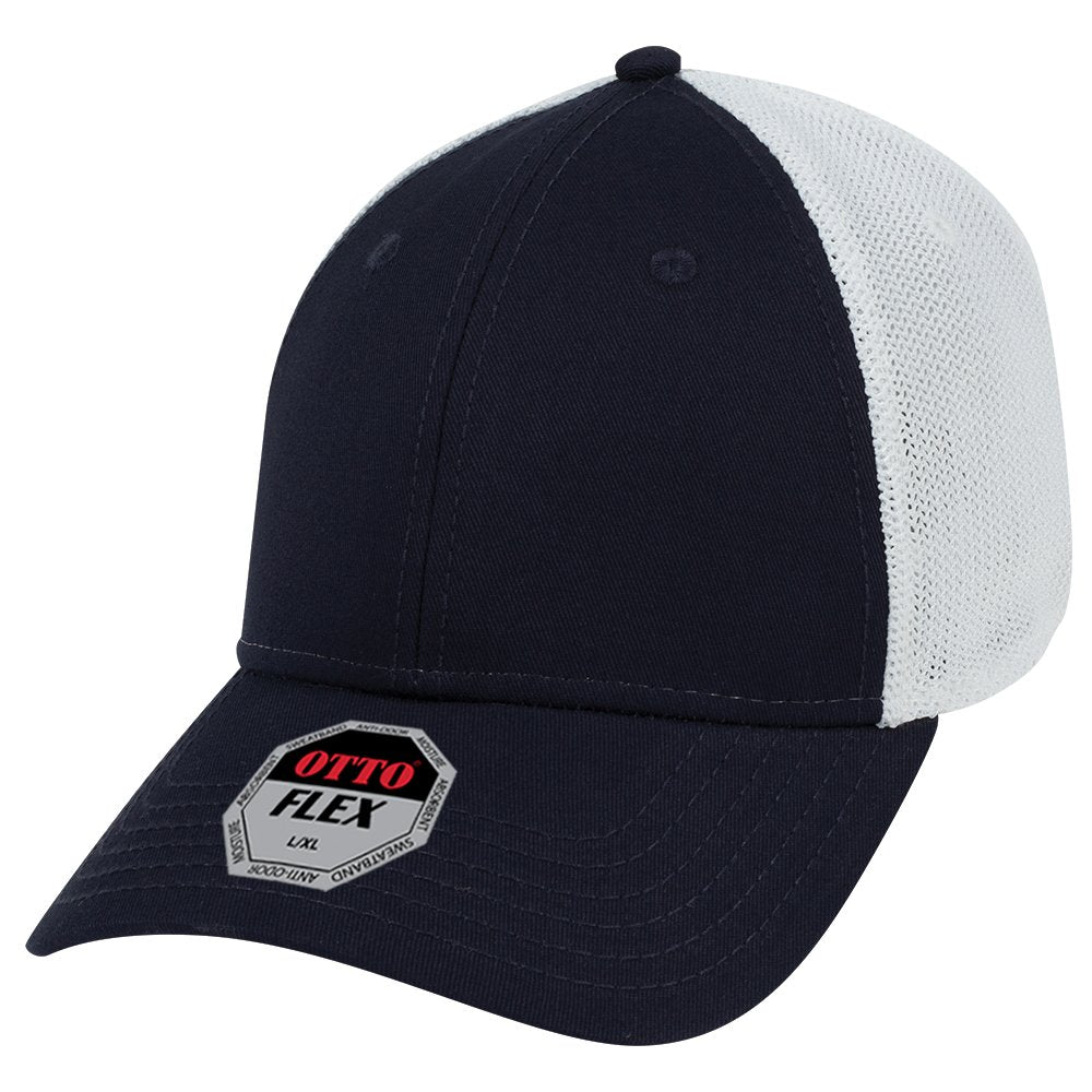 Armycrew Low Profile Flex Fitting Mesh Back Trucker Cap