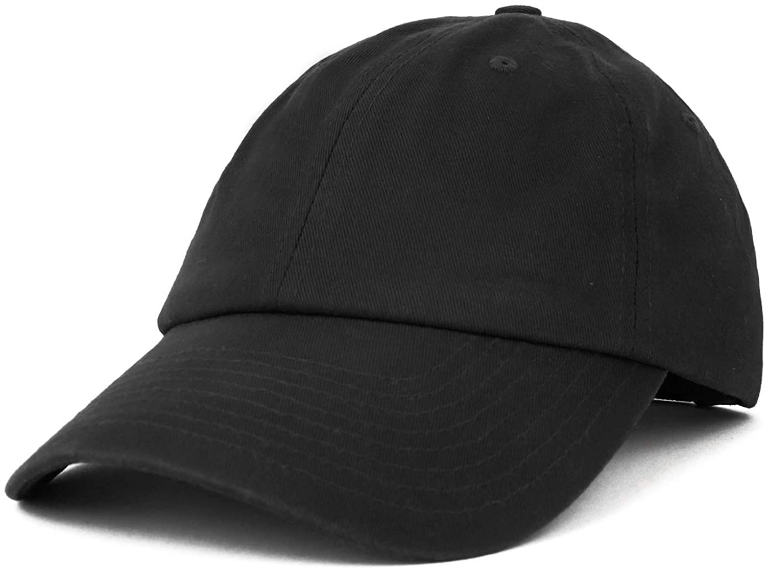 Made in USA Soft Crown Washed 100% Cotton Chino Twill Baseball Cap