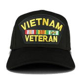Armycrew XXL Oversize Vietnam Veteran Large Patch Baseball Cap
