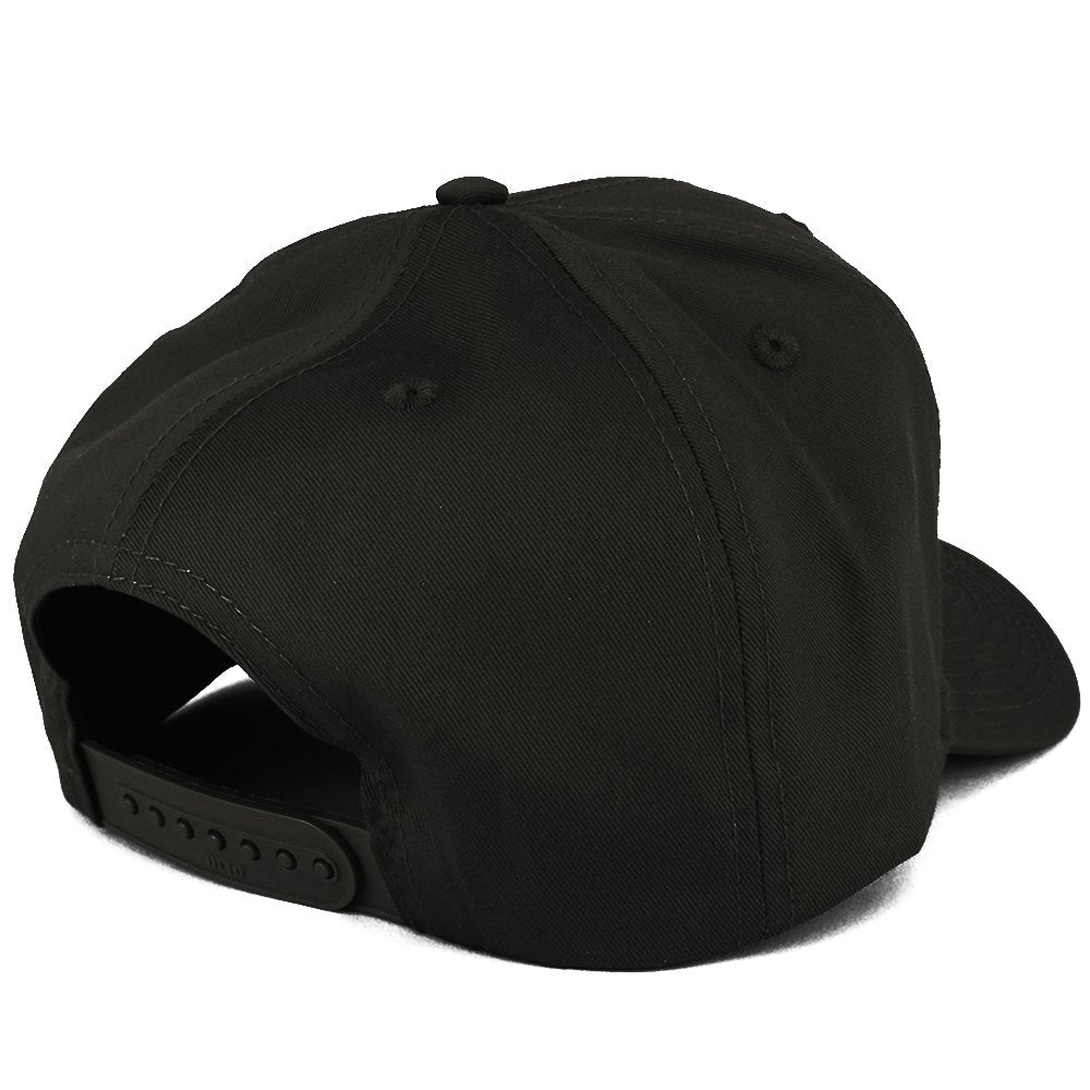 Armycrew XXL Oversize New New Mexico State Flag Patch Adjustable Baseball Cap - Black
