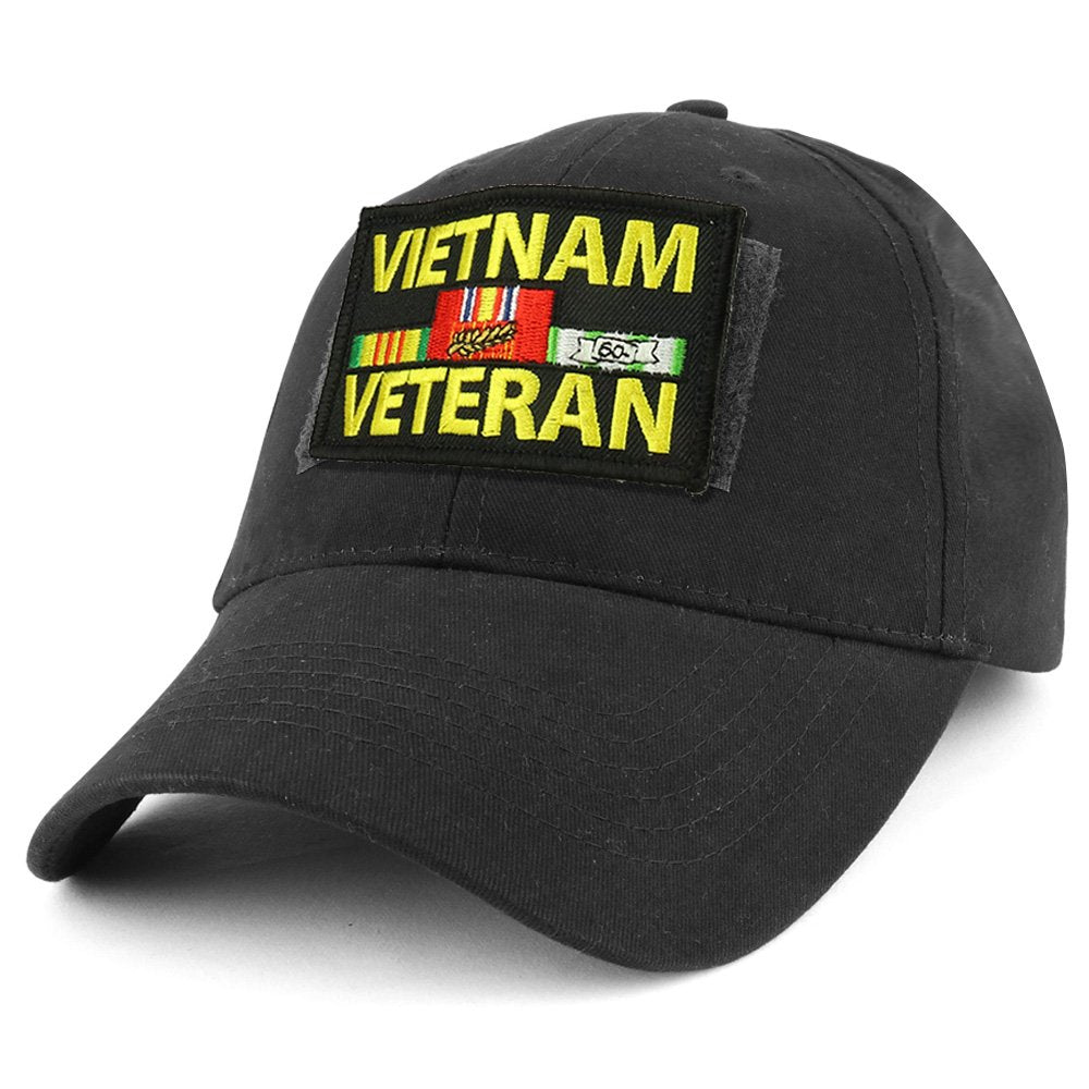 Armycrew Vietnam Veteran Tactical Patch Cotton Adjustable Baseball Cap