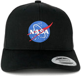 Armycrew Flexfit Small NASA Insignia Embroidered Patch Emblem Snapback Mesh Trucker Cap