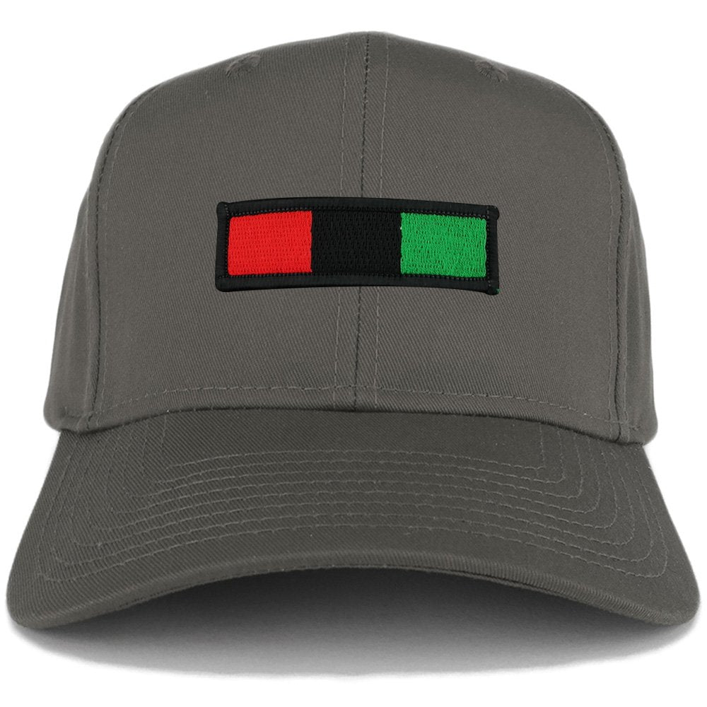 Africa Red Black Green Embroidered Iron on Patch Adjustable Baseball Cap