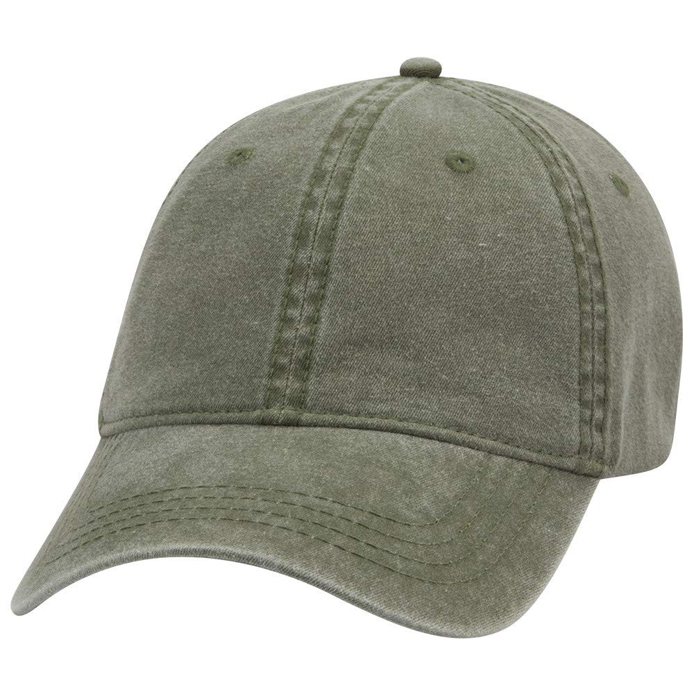 Armycrew Low Profile Unstructured Pigment Dyed Washed Basic Cotton Cap