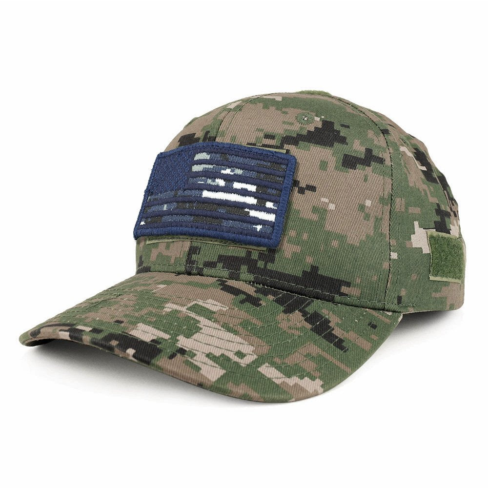 Armycrew USA NTG Flag Tactical Patch Structured Operator Baseball Cap