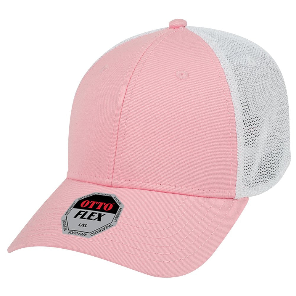 Armycrew Low Profile Flex Fitting Mesh Back Trucker Cap