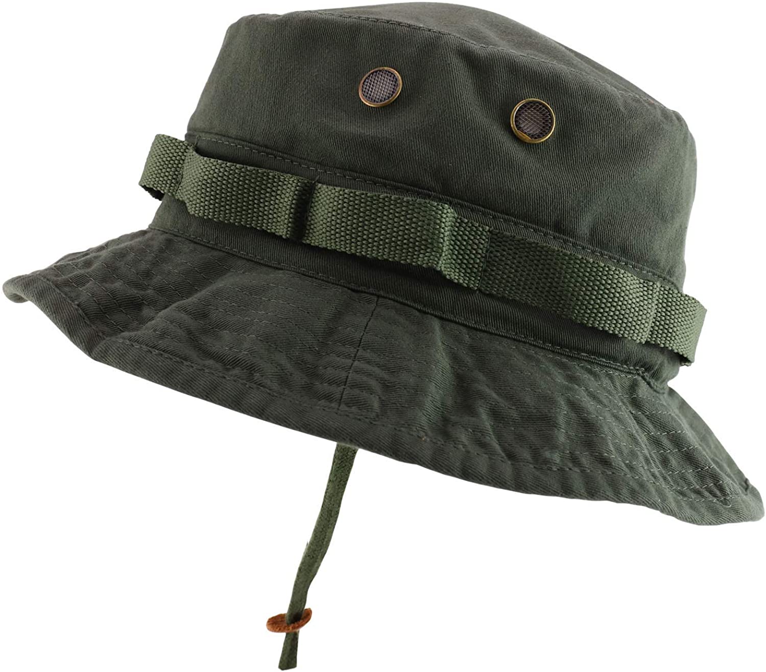 Rapid Dominance Washed Cotton Military Boonie Hat with Drawstring