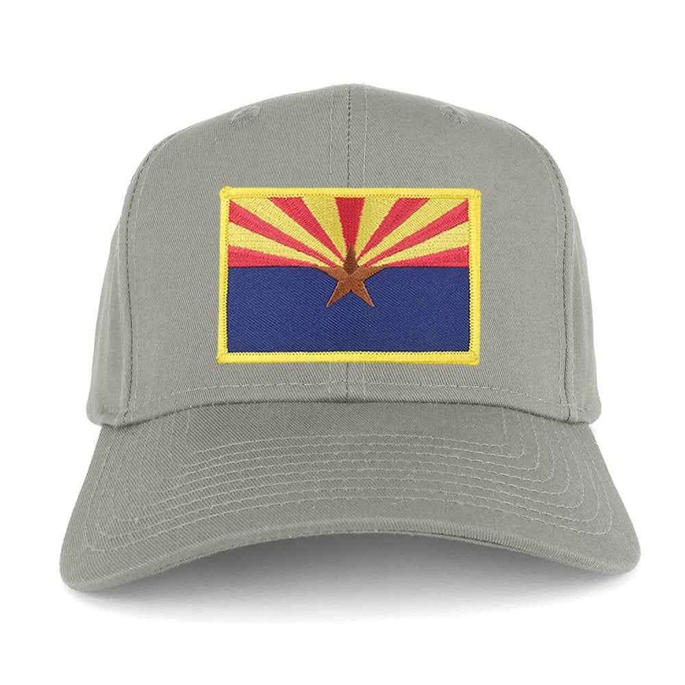 Arizona Home State Flag Embroidered Iron on Patch Adjustable Baseball Cap
