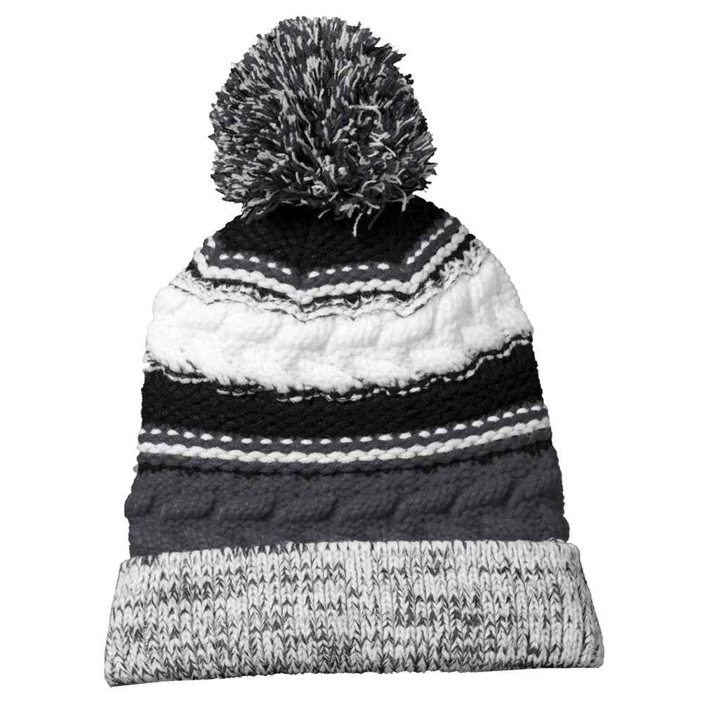 Armycrew Pom Pom 3 Team Color Acrylic Winter Beanie Hat