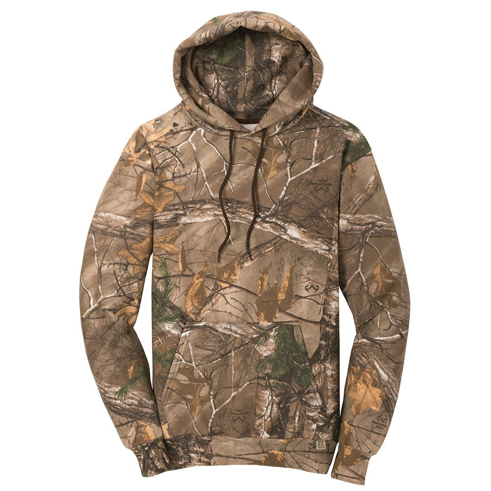 Mens Outdoor Essential Realtree Camo Warm Pullover Sweatshirt Hoodie